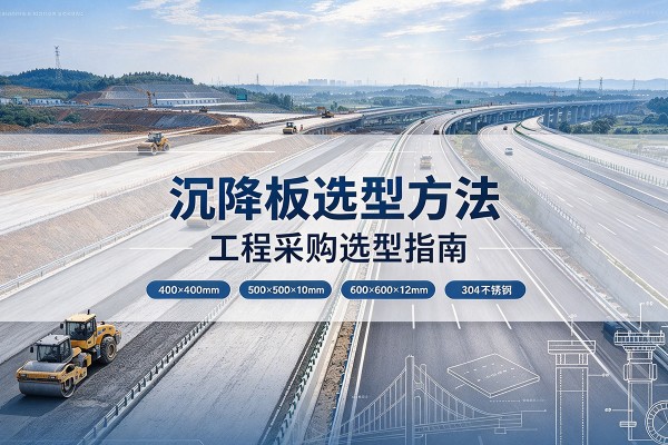 临朐沉降板选择方法