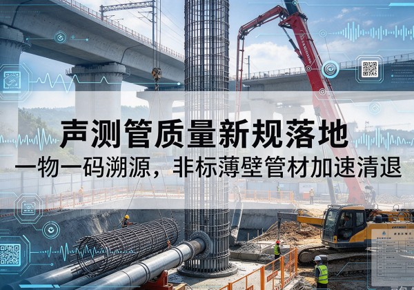 临朐声测管质量新规落地，一物一码溯源，非标薄壁管材加速清退