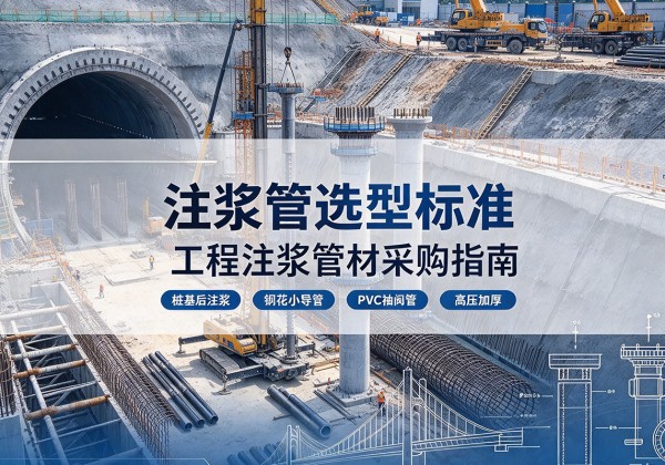 临朐注浆管选型标准