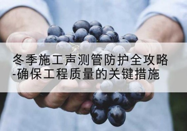 临朐冬季施工声测管有哪些防护要点？-冬季施工声测管防护全攻略-确保工程质量的关键措施